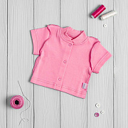 Кофточка Vikalex Розовый короткий рукав 62