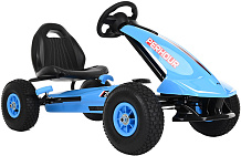 Педальный картинг Pituso G203 надувные колеса Синий/Blue