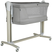 Колыбель Pituso Denia на колёсах 3 в 1 2026 Grey/серый дерев. рама