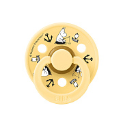 Пустышка латексная Bibs x Moomin Colour - Sailing Moomins, 0+ мес 10030310 Pale Butter