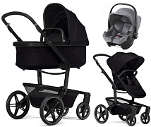 Детская коляска 3 в 1 Joolz Day 5 и автокресло Baby-Safe Core Frost Grey Space Black