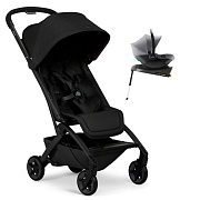 Прогулочная коляска Joolz Aer 2 и автокресло Baby-Safe Core Frost Grey и база Baby-Safe Core Space black