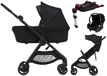 Детская коляска Anex IQ Basic 4 в 1 и автокресло Biuco BC100B + База Anex Karwala ISOFix без адаптеров Nyx