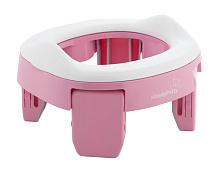 Горшок дорожный Roxy-Kids HandyPotty розовый