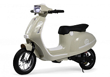 Детский электромотоцикл RiverToys A111AA бежевый