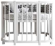 Кроватка детская Dreams Store Smart 1000201 Белый/Белый