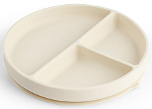 Секционная тарелка edda на присоске SPS-01001 Пломбир