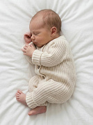 Комбинезон Mimibaby лапша (хлопок) молочный