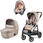 Коляска Peg Perego Veloce TC Brio Culla Belvedere SLK 3 в 1 Mon Amour