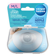 Накладки для груди Canpol Babies силиконовые для кормления 2 шт, размер M/L, 18/603