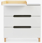 Детский комод Happy Baby Fioki v2 91037 белый