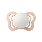 Пустышка латексная ночная Bibs Couture Glow, 0+ 1410256 Blush