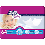 Детские влажные салфетки Helen Harper 64 шт.