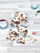 Песочник без рукавов Mjolk Sleep and Play Dinoworld 62