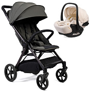 Прогулочная коляска Peppy Vigo с автокреслом Verona Beige Antrazit антрацит