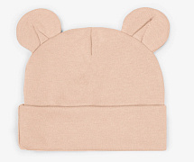Чепчик (шапочка) AmaroBaby Nature essence bear New бежевый 44