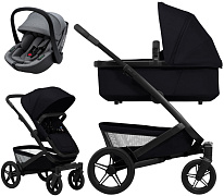 Детская коляска 3 в 1 Joolz Geo5 и автокресло Osann Cuddle Iron Space Black