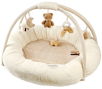 Коврик детский игровой круглый Nattou TEDDY с арками ecru 856409