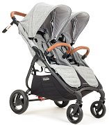 Детская прогулочная коляска для двойни Valco baby Snap Duo Trend Grey Marle