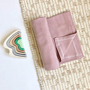 Плед-пелёнка Mjolk Пыльный розовый 120х105 см