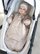 Детский конверт НаследникЪ Выжанова с ручками НВ-КДТ403 ЧЗ шоколад