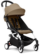 Коляска прогулочная Stokke YOYO3 рама белая White Toffee