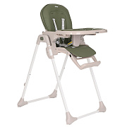 Детский стул для кормления Pituso Olimp, Eco-кожа, вкладыш Dark Green/Темно-зеленый