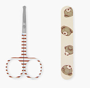 Маникюрный набор Happy Baby ножницы и пилка 17005 bear