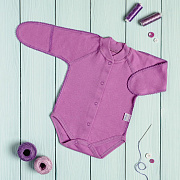 Боди Vikalex Фиолетовый длинный рукав 50