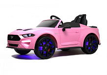 Детский электромобиль RiverToys Ford Mustang GT A222MP розовый