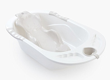 Детская ванночка Happy Baby Bath Comfort warm grey