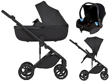 Детская коляска Anex Eli 3 в 1 без рюкзака и автокресло Biuco BC100B Midnight el-05-DNA