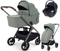 Детская коляска Rant Aventa 3 в 1 с автокреслом Aster Zero Black Olive