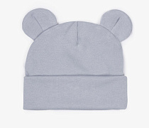 Чепчик (шапочка) AmaroBaby Nature essence bear серый 40