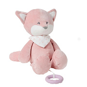 Игрушка мягкая музыкальная Nattou Musical Soft toy ALICE & POMME Лисичка розовый