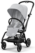 Прогулочная коляска Cybex Eezy S Twist Plus 2 BLK Fog Grey с дождевиком