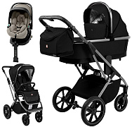 Коляска 3 в 1 Sweet Baby Rocco + автокресло Premier Plus Begie Black