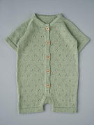 Песочник вязаный Little Star 0083 (ЧЗ-мз) серо-зеленый 56