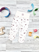 Ползунки Mjolk Кляксы на широком поясе 62