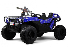 Детский электромобиль RiverToys A505AA-LUX A505AA-LUX-BLUE-SPIDER/синий спайдер