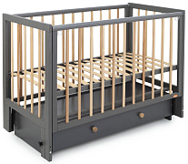 Детская кроватка Rant Indy Box универсальный маятник Moon Grey