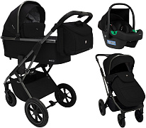Коляска 3 в 1 Sweet Baby Rocco Air + автокресло Elegante Plus Black (Air)