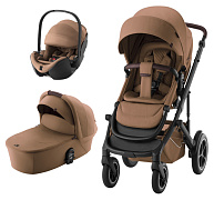 Коляска 3 в 1 Britax Roemer Smile 5Z LUX и автокресло Baby-Safe PRO LUX Warm Caramel Warm Caramel