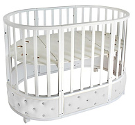 Кровать детская Sweet Baby Cappellini 7 в 1 белый