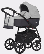 Детская коляска Riko Basic Bella 3 в 1 01 серый-графит