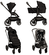 Коляска Nuna TRIV LX AS 2 в 1 с зимним комплектом Caviar
