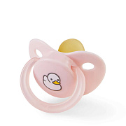 Соска-пустышка Happy Baby латексная с колпачком 0+ duck