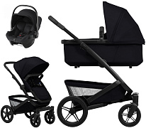 Детская коляска 3 в 1 Joolz Geo5 и автокресло Baby-Safe Core Space Black Space Black