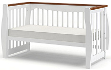 Детская кроватка-трансформер Nuovita Astro Bianco/Белый