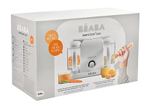 Блендер-пароварка Beaba BabyCook Duo 912737 WHITE/SILVER